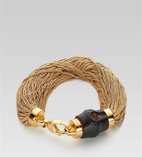 bracelet gucci bamboo|bracelet serpent gucci.